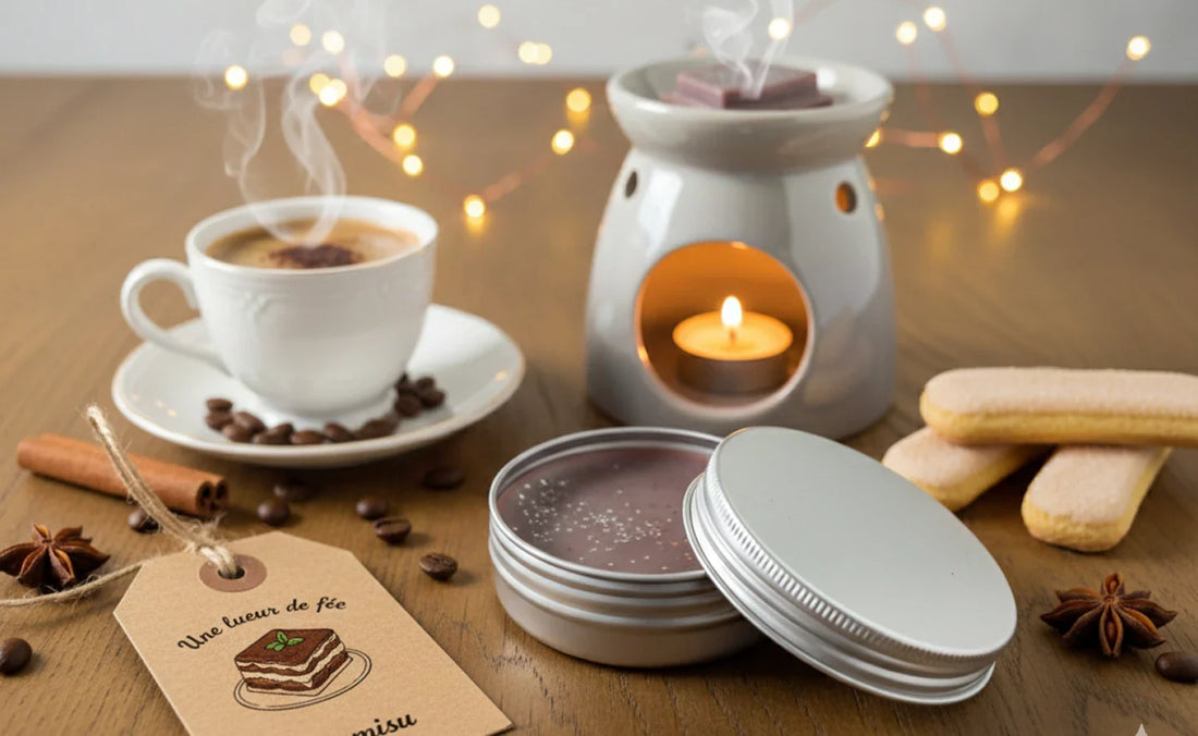 fondant parfumé avec brule-parfum