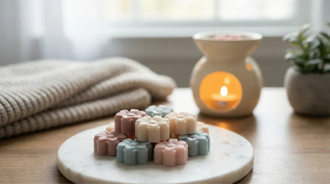 Lots de différents fondants parfumés.