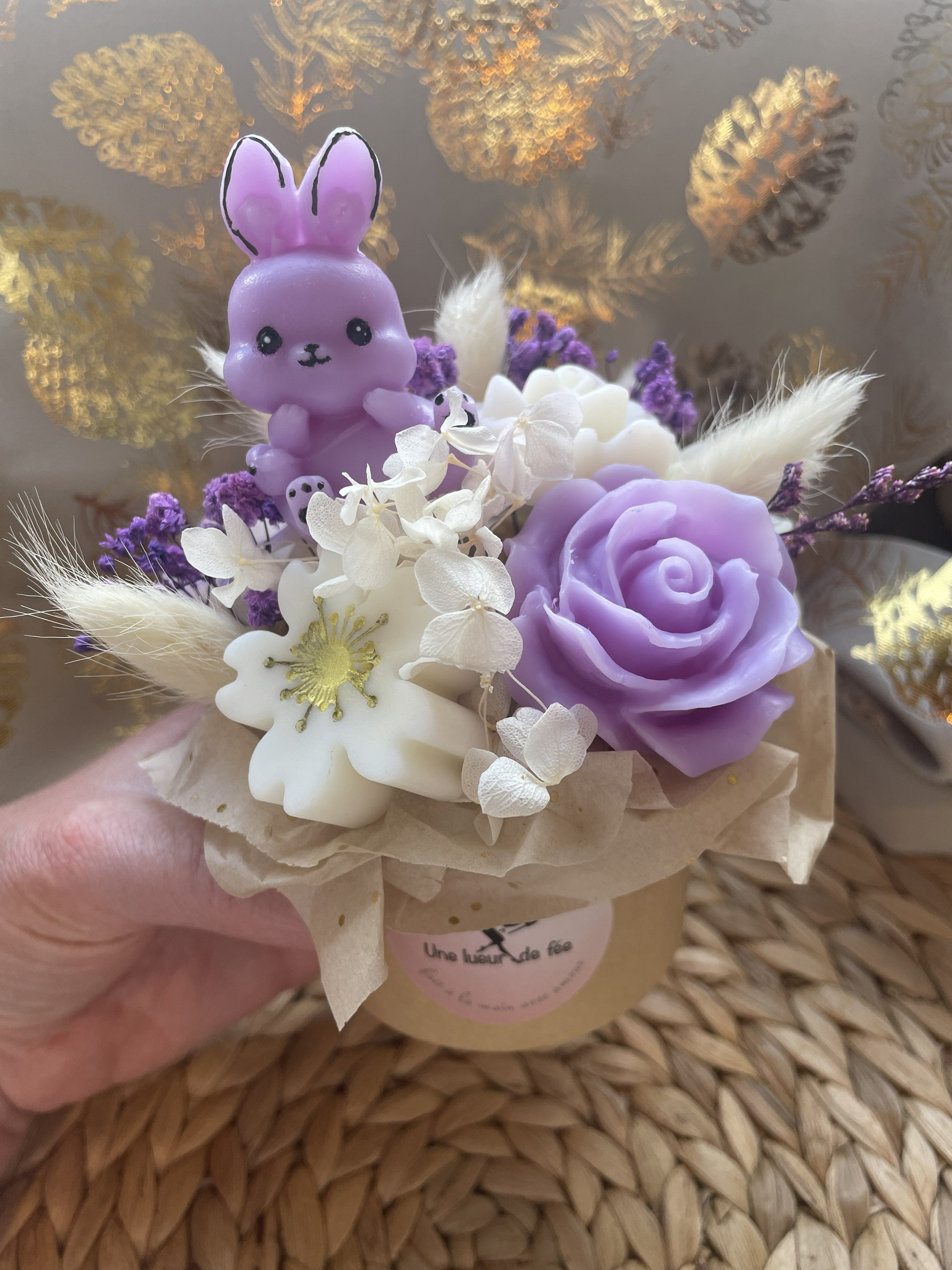 Bouquet de fondant senteur Lys Blanc