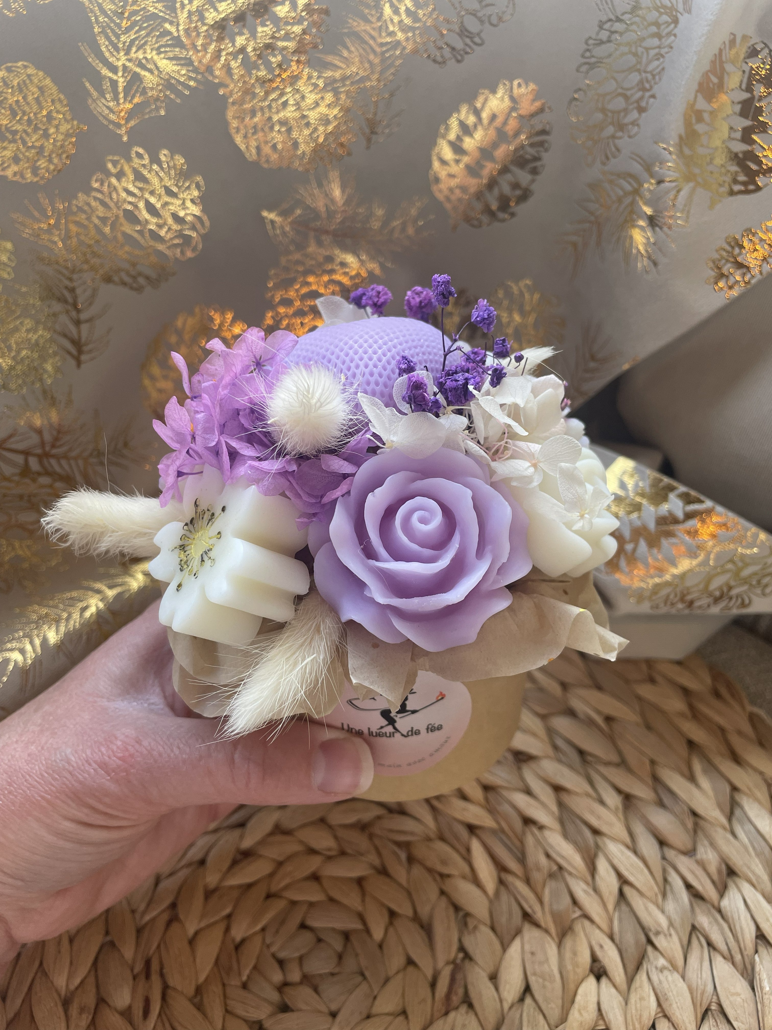 Bouquet de fondant senteur Lys Blanc