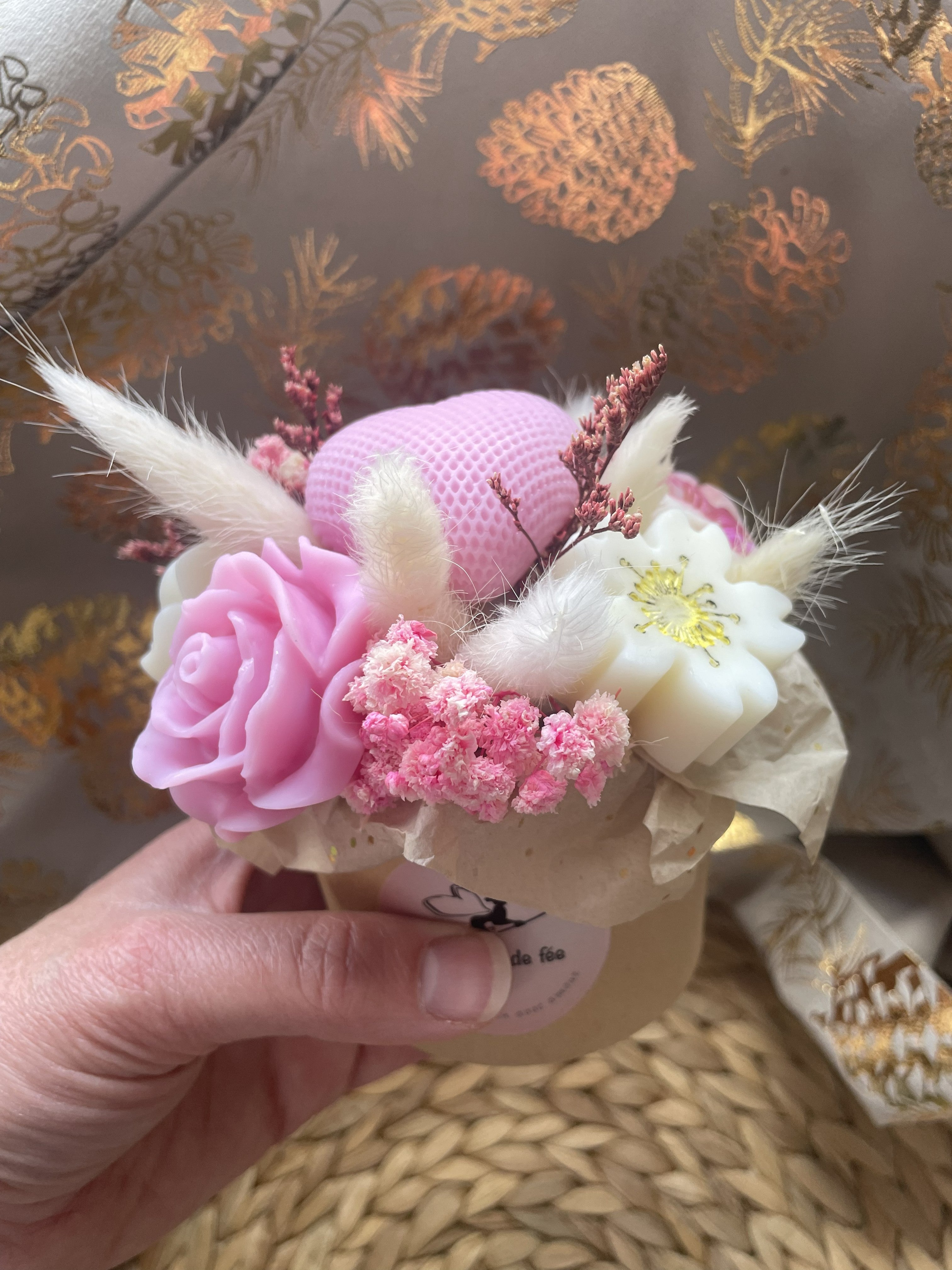 Bouquet de fondants senteur Fleur de coton