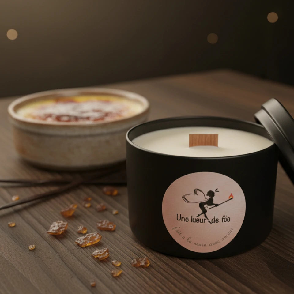 Bougie Ciel Étoilé Crème Brûlée