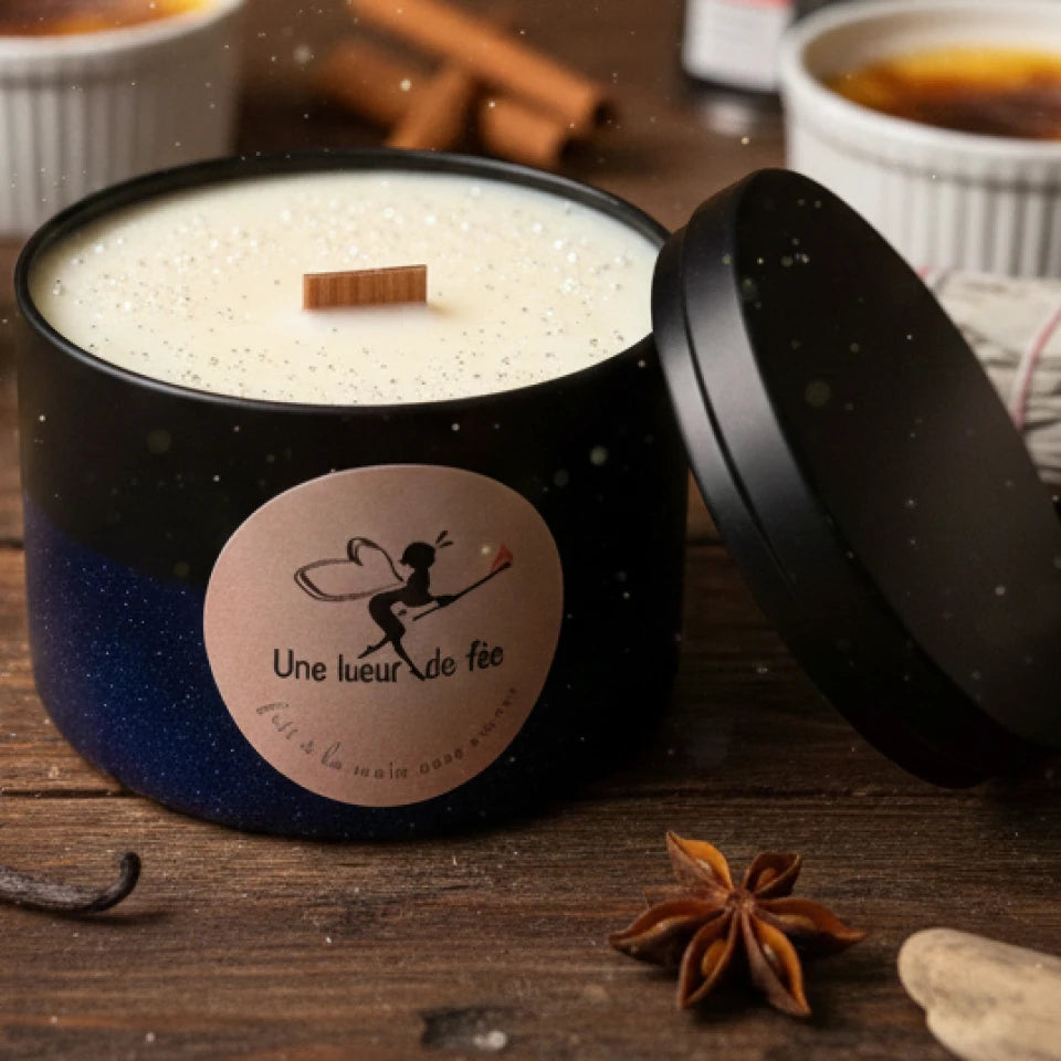 Bougie Ciel Étoilé Crème Brûlée