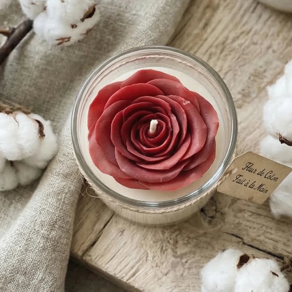 Bougie Fleur Éternelle