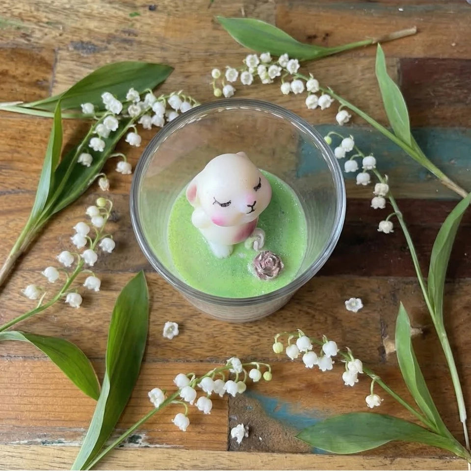 Bougie Lapin du Printemps