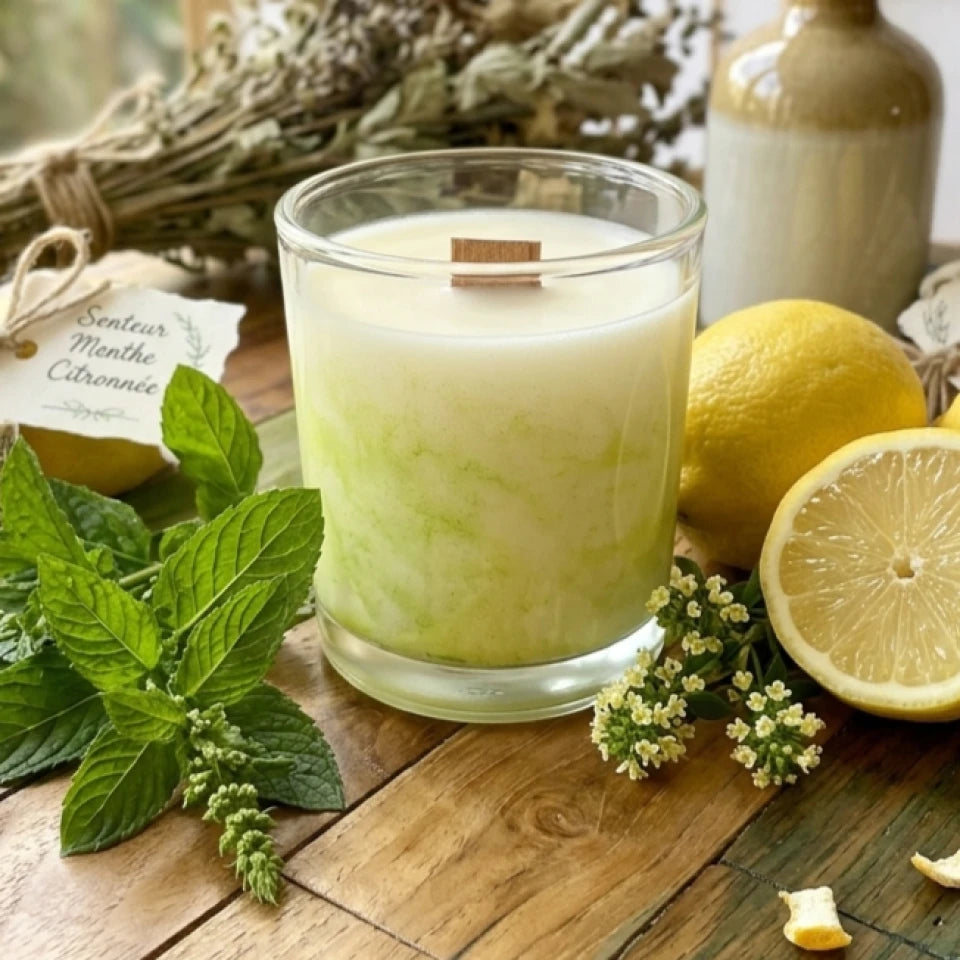 Bougie Menthe Givrée