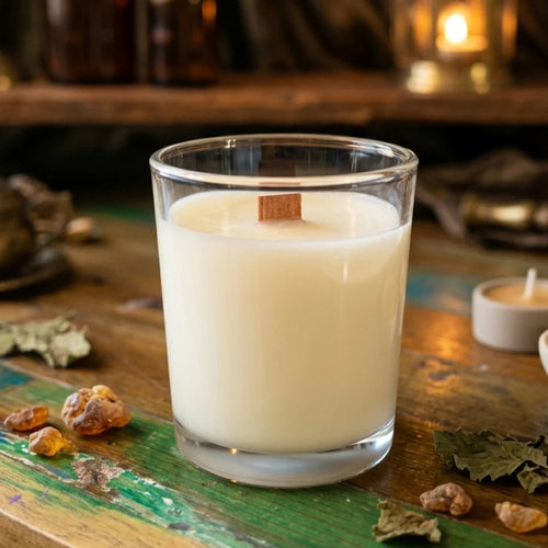 Bougie Nuit d'Ambre | Ambre & Patchouli Une Lueur de Fée