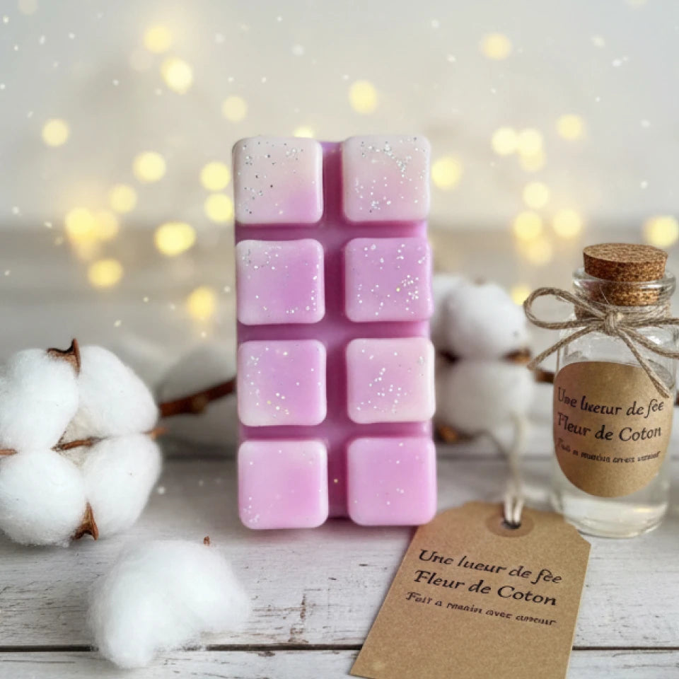 Fondant en Tablette Fleur de Coton